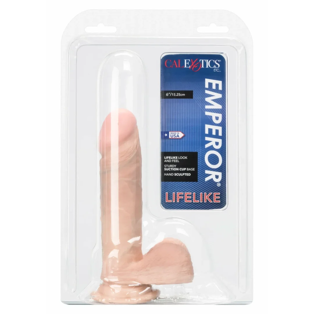CalExotics Emperor 6 inch - model anatomiczny z przyssawką, 15 cm — zdjęcie 2