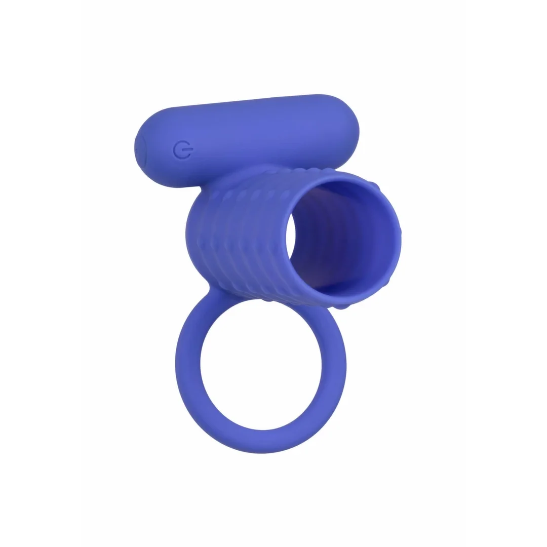 CalExotics Endless Desires Enhancer silikonowy pierścień wibrujący USB wodoodporny — zdjęcie 3