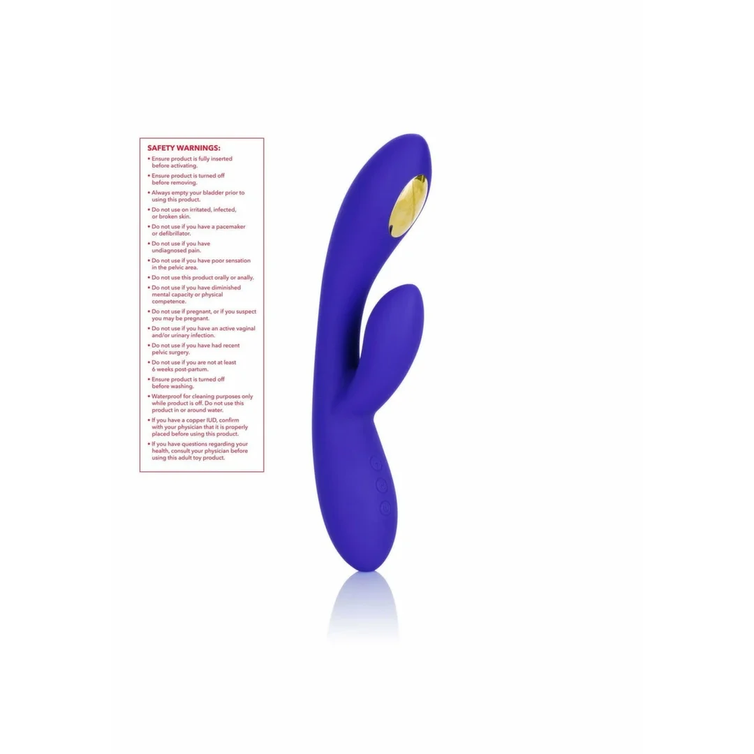 CalExotics eStim Dual Wand - silikonowy masażer z elektrostymulacją — zdjęcie 2