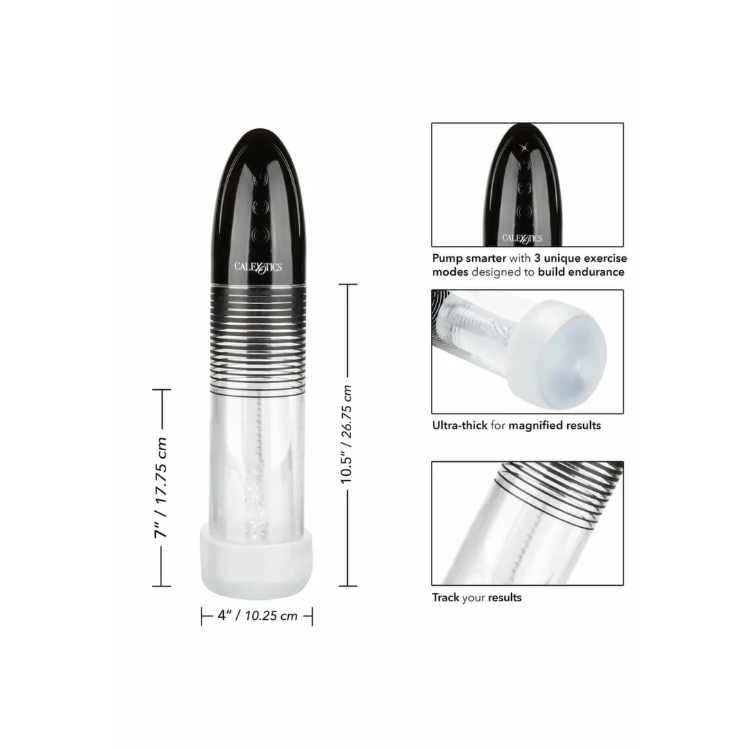 CalExotics Executive Automatic Smart Pump - inteligentna pompa powiększająca XL — zdjęcie 4