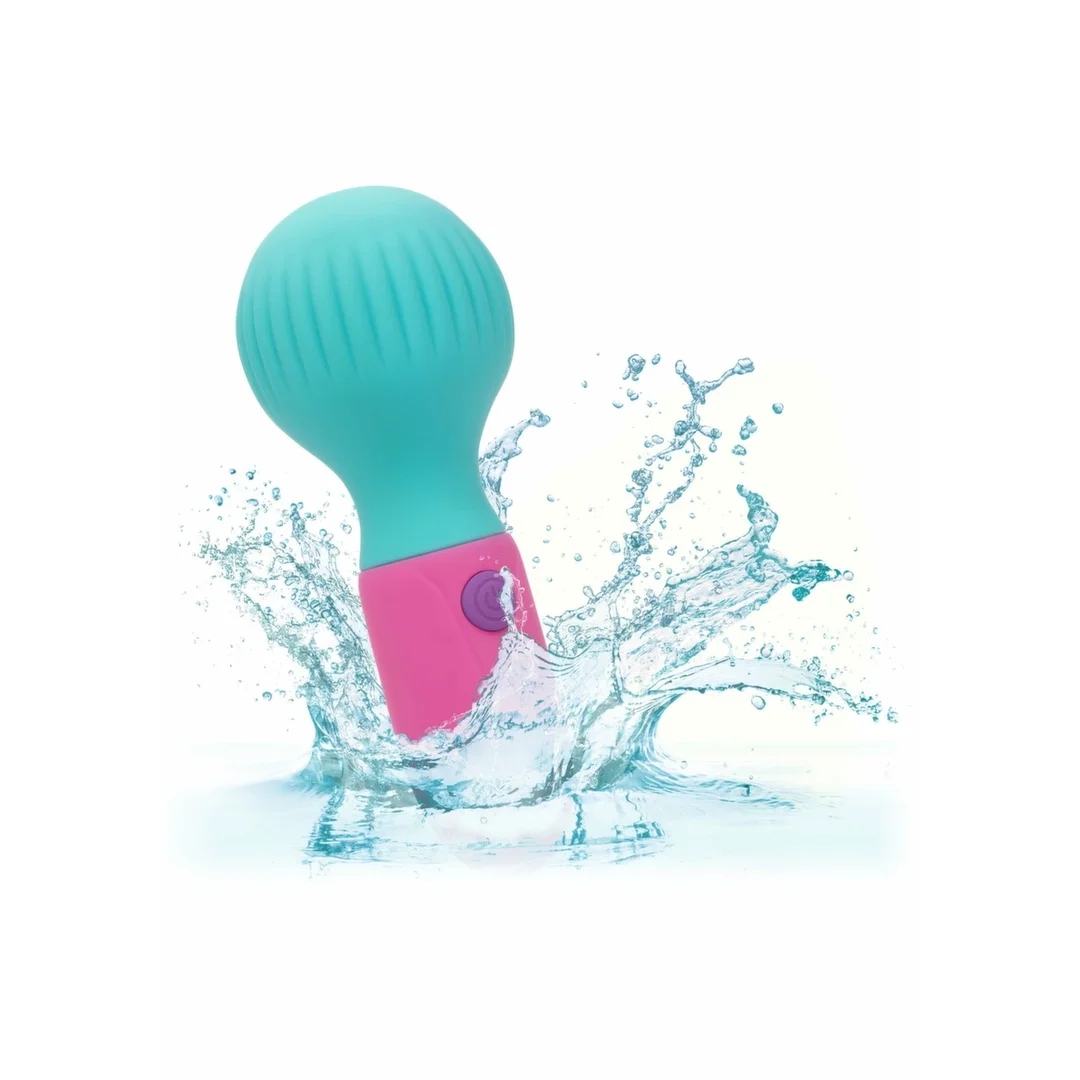 CalExotics Naughty Bits To The Max Wand mini masażer silikonowy 10 trybow IPX7 — zdjęcie 2