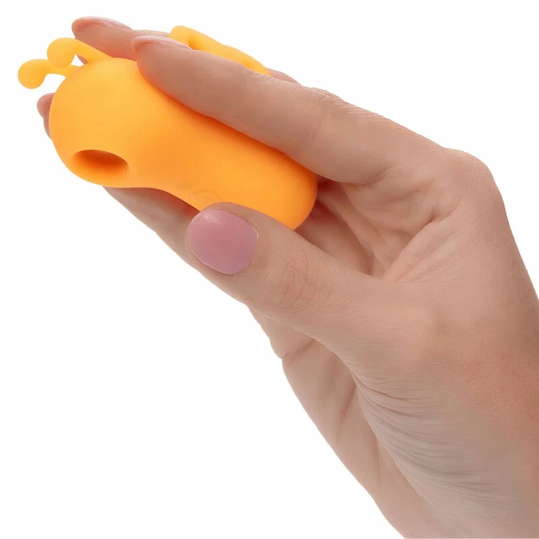 CalExotics Neon Vibes Buzzing Vibe Finger - stymulator palcowy, pomarańczowy, 10 trybow — zdjęcie 6