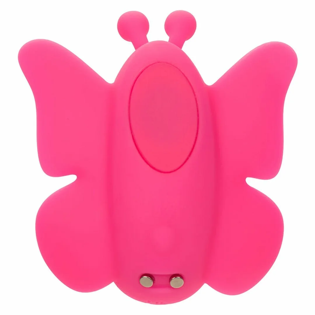 CalExotics Neon Vibes Flutter Vibe rożowy - kompaktowy stymulator z 10 trybami — zdjęcie 4