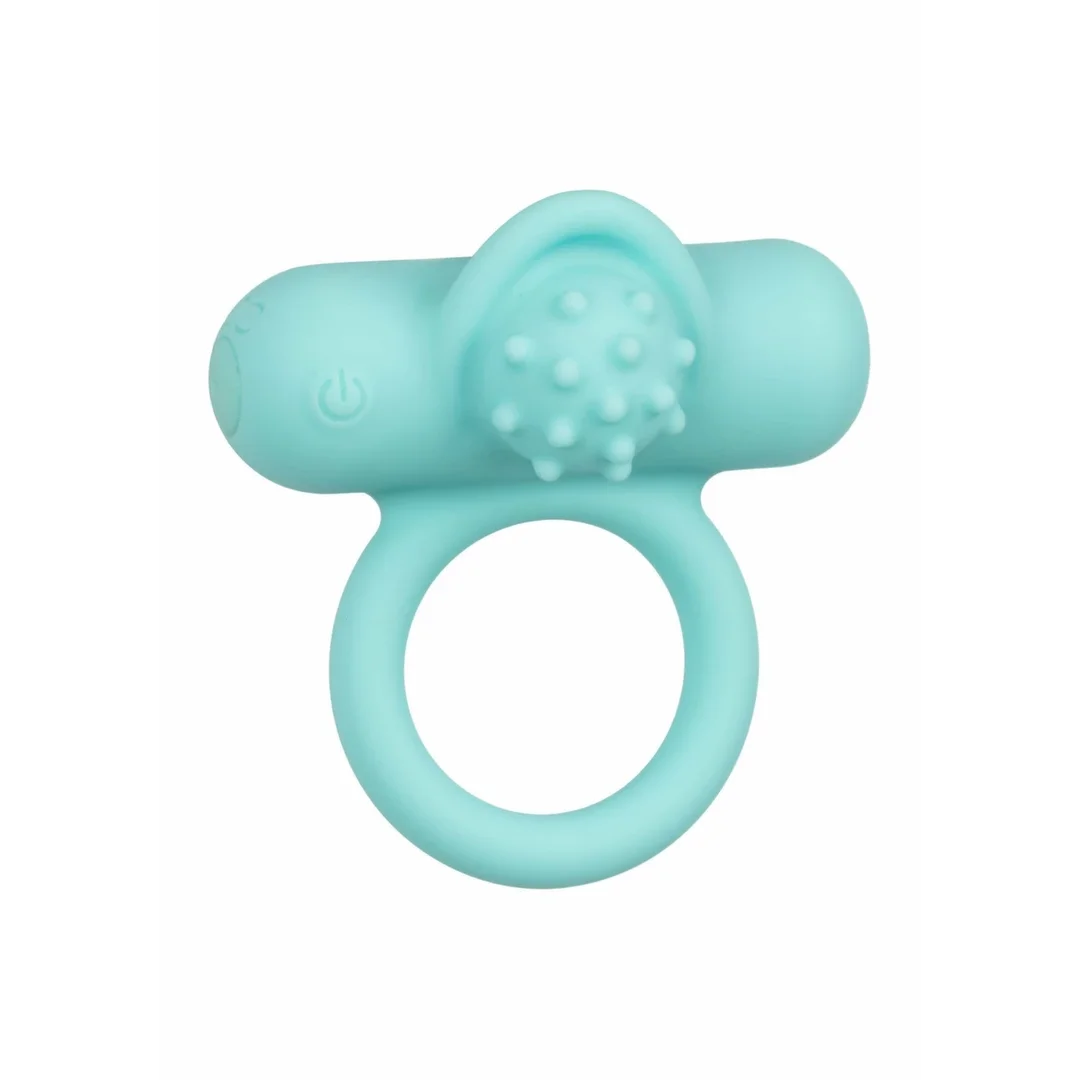 CalExotics Nubby Lover’s Delight silikonowy pierścień wibrujący 12 trybow — zdjęcie 10