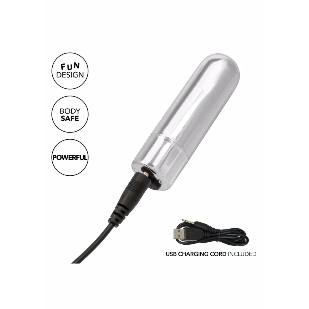 CalExotics Nubby Lovers Delight - silikonowy pierścień wibrujący, wodoodporny USB — zdjęcie 6