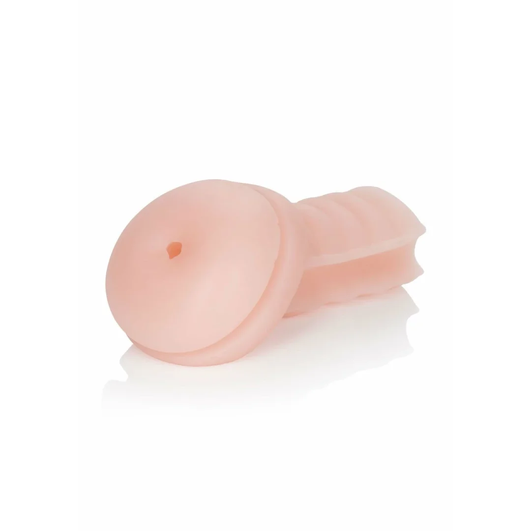 CalExotics Optimum Power Rechargeable Grip-N-Stroke - maszyna intymna z 2 wymiennymi wkładkami PureSkin — zdjęcie 8