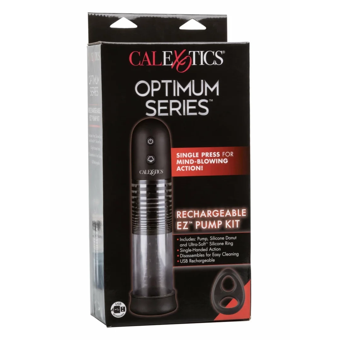 CalExotics Optimum Series Rechargeable EZ Pump Kit - zestaw prożniowy USB — zdjęcie 3