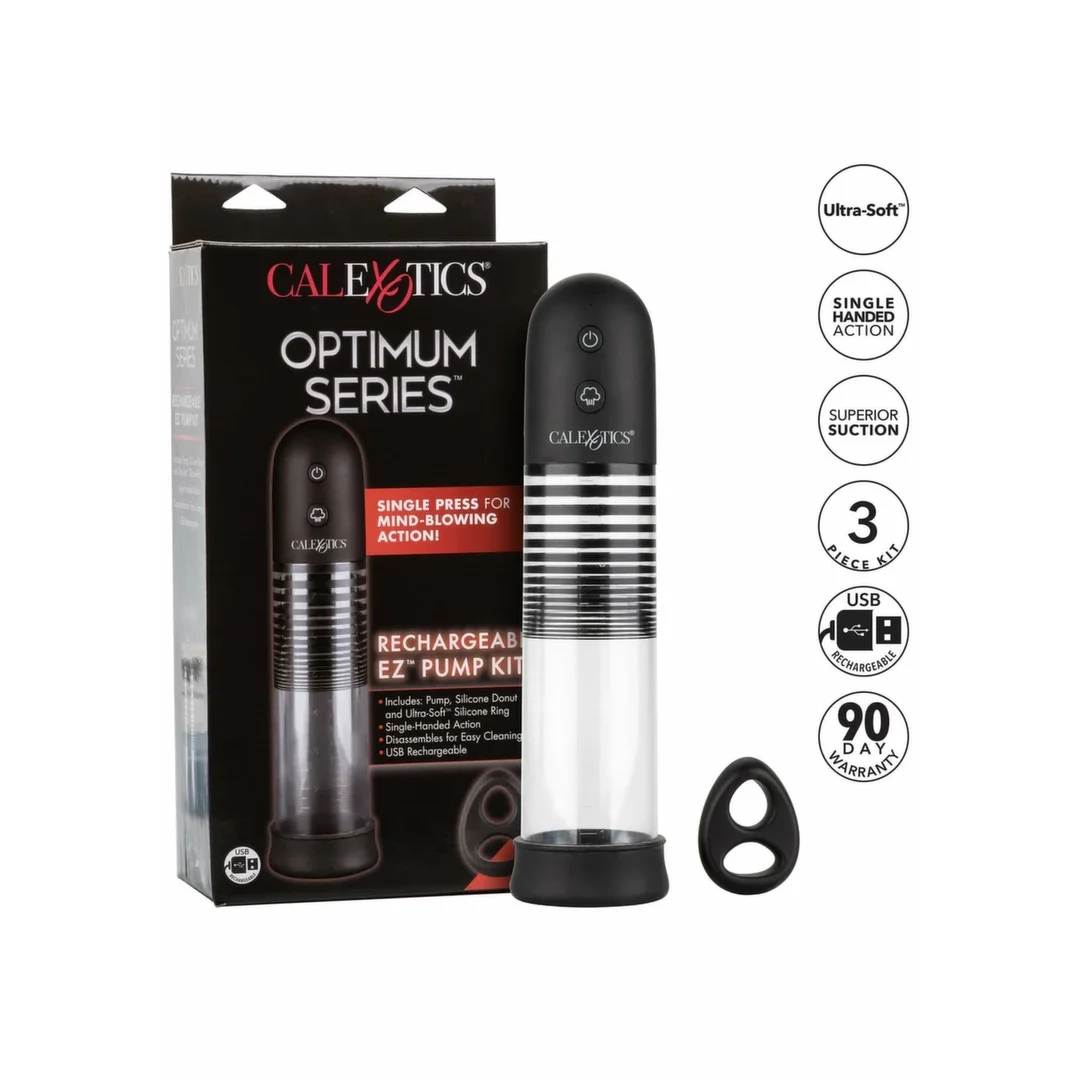 CalExotics Optimum Series Rechargeable EZ Pump Kit - zestaw prożniowy USB — zdjęcie 5
