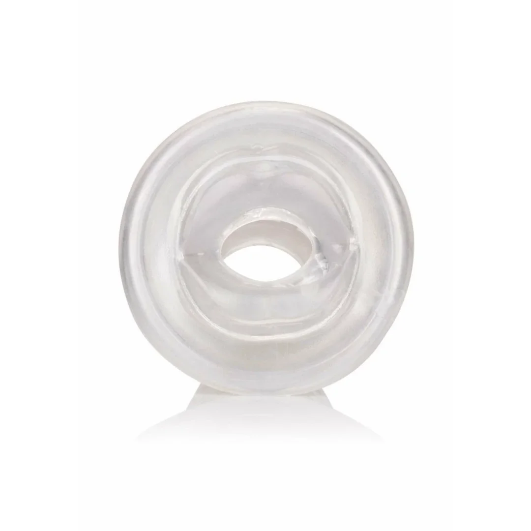 CalExotics Optimum Series Stroker Pump Sleeve Mouth - elastyczna nakładka TPR — zdjęcie 4
