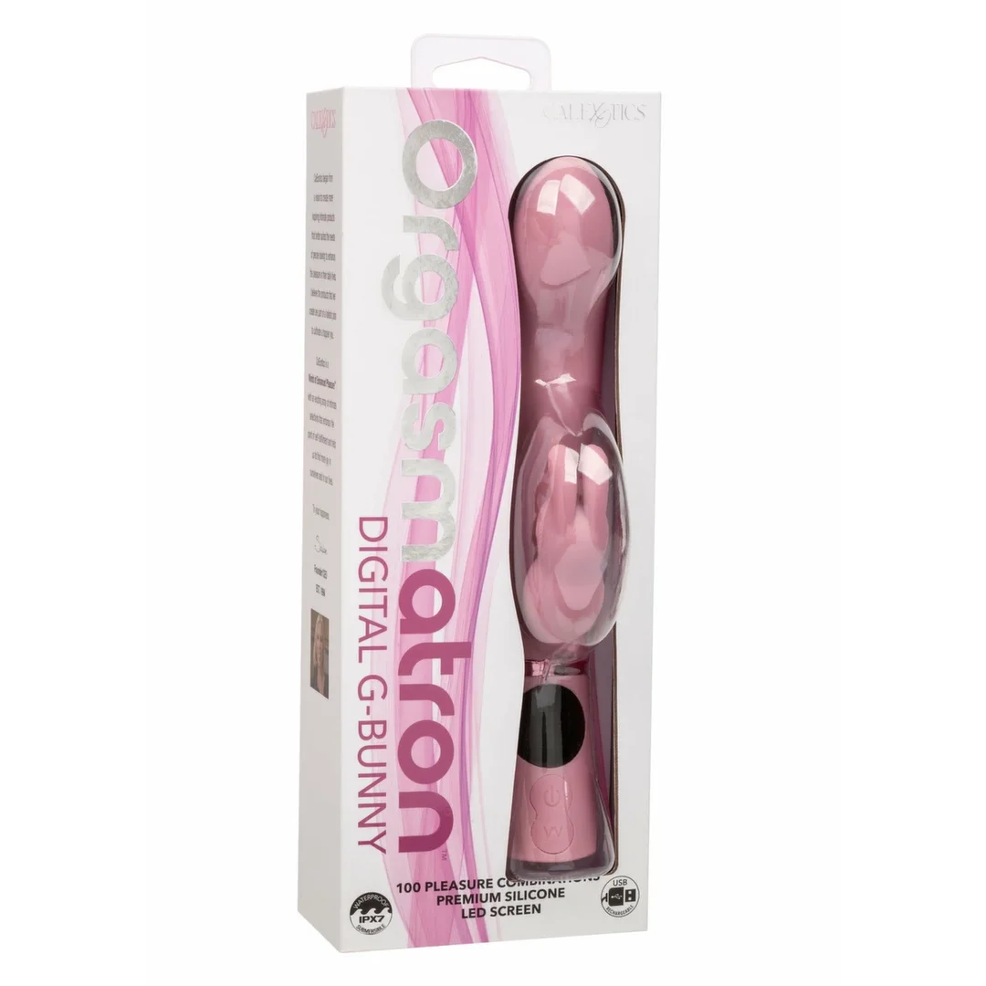 CalExotics Orgasmatron Digital G-Bunny masażer dwustrefowy, 100 kombinacji pracy — zdjęcie 3
