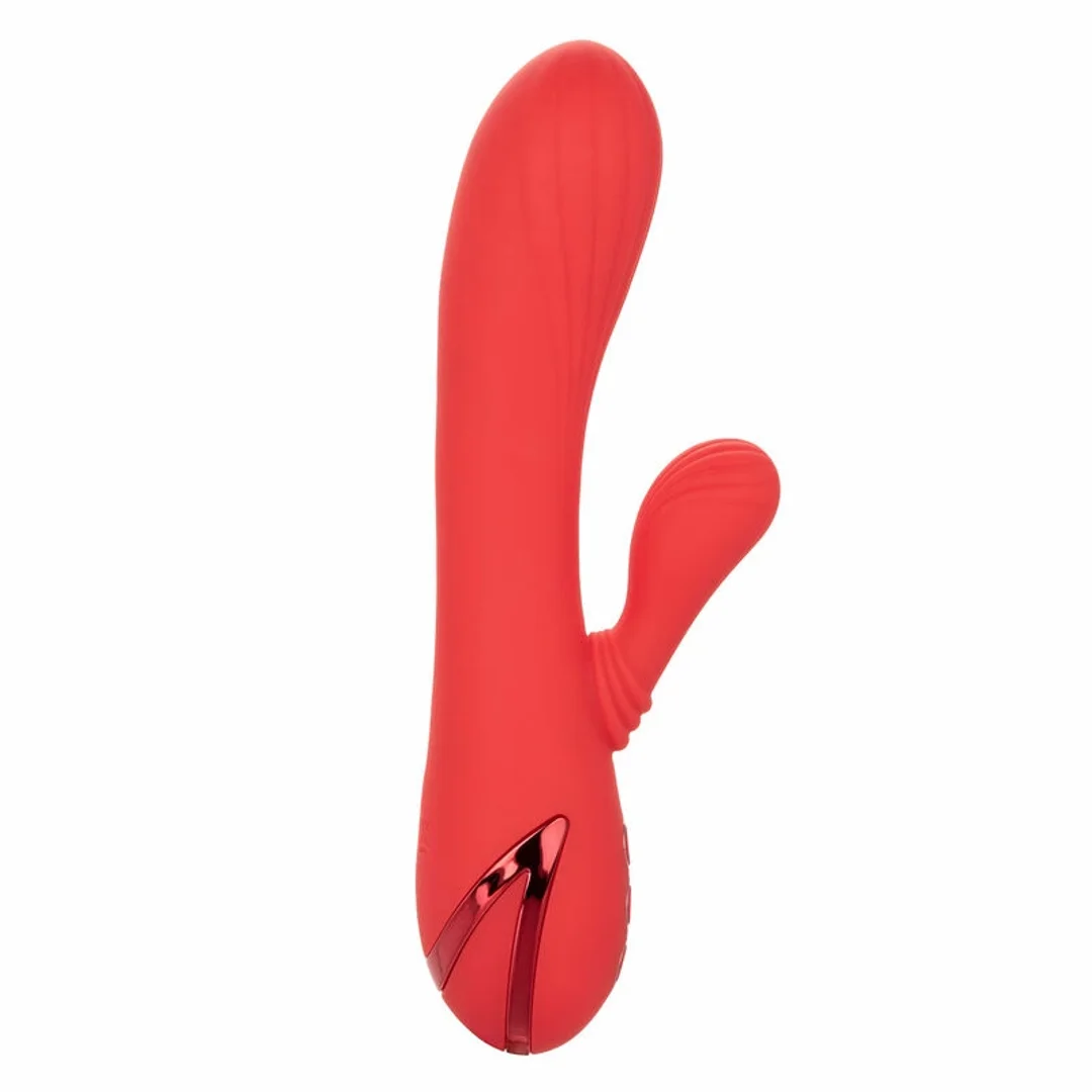 CalExotics Palisades Passion Red - Masażer podgrzewany, silikon, 11,5 cm — zdjęcie 8