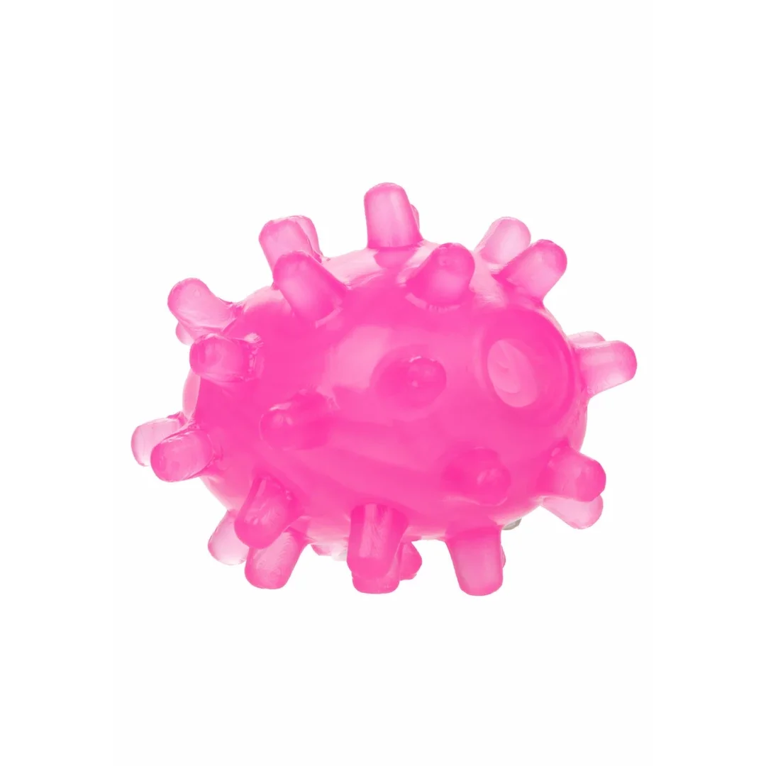 CalExotics Pop Sock Textured - dwustronna silikonowa maszyna intymna z teksturą — zdjęcie 7