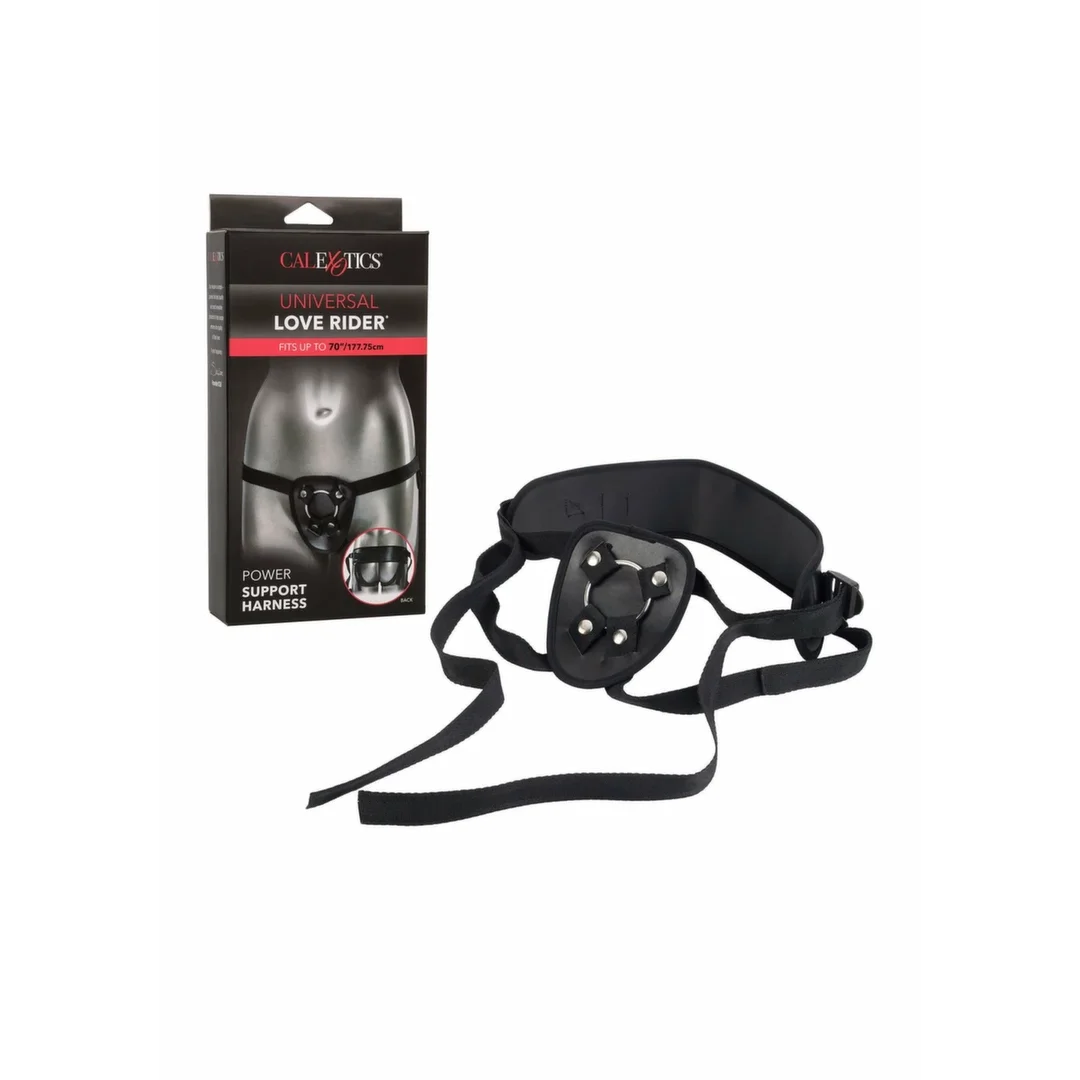 CalExotics Power Support Harness - regulowany pas intymny z uniwersalnym pierścieniem — zdjęcie 2