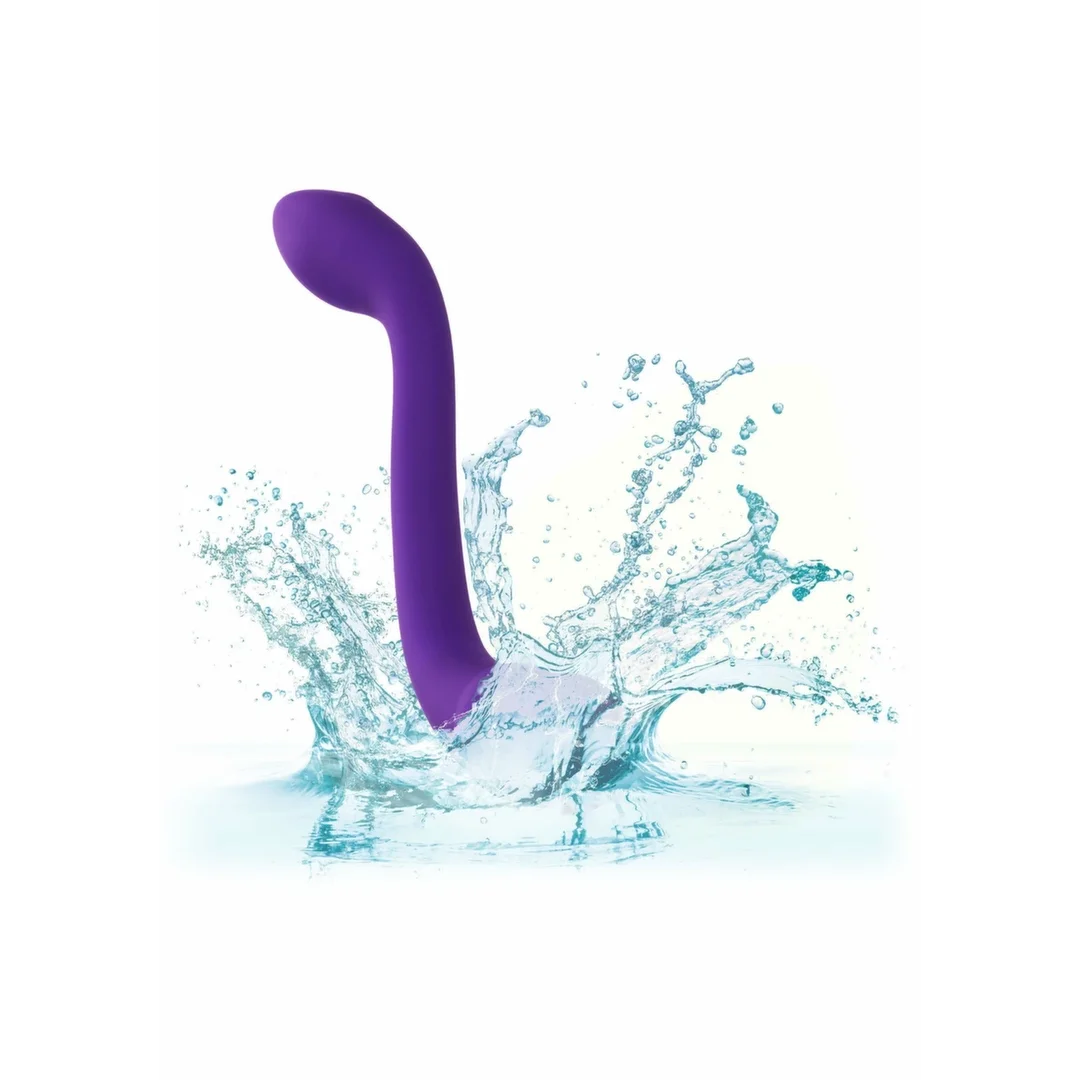 CalExotics Pretty Little Wands Charmer masażer silikonowy dwustronny fioletowy — zdjęcie 8