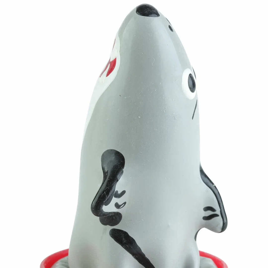 Condomerie Shark Model 1 - Artystyczna prezerwatywa ręcznie malowana — zdjęcie 4
