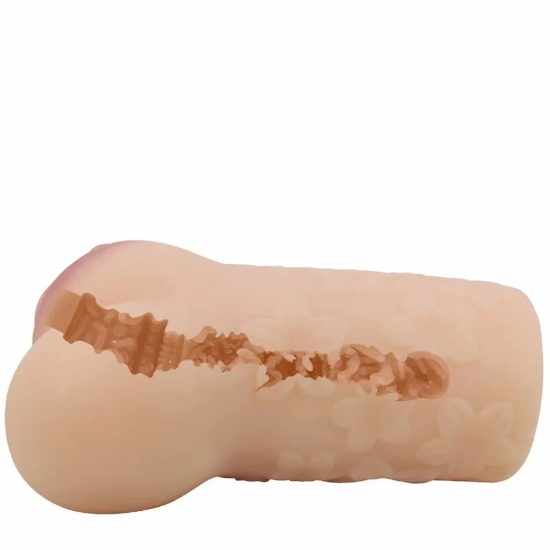 Crazy Bull Scarlet - Masturbator model anatomiczny z teksturą żebrowaną TPR — zdjęcie 6