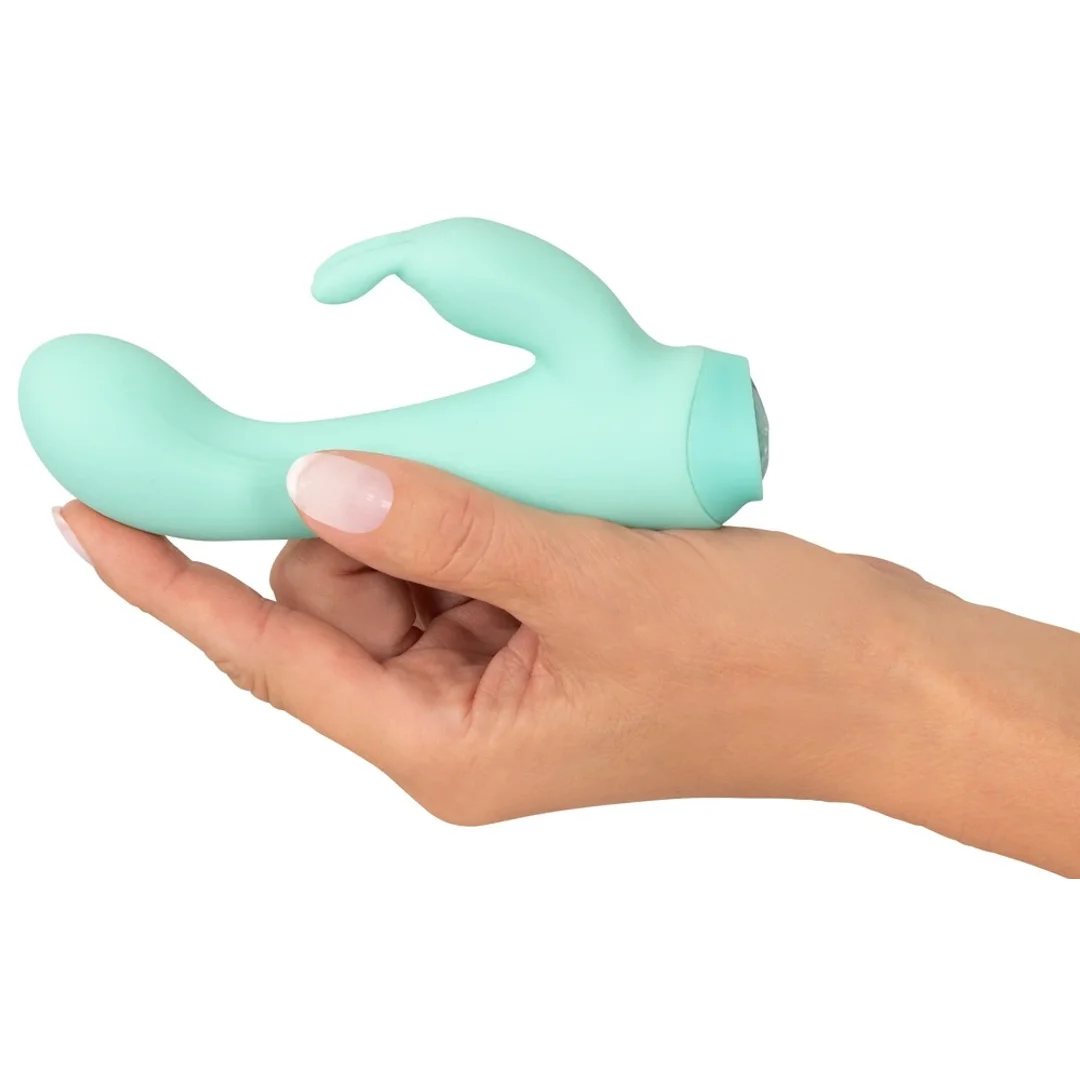 Cuties Mini Wibrator 4.G Zielony - 10 Trybow, Kompaktowy, USB — zdjęcie 7