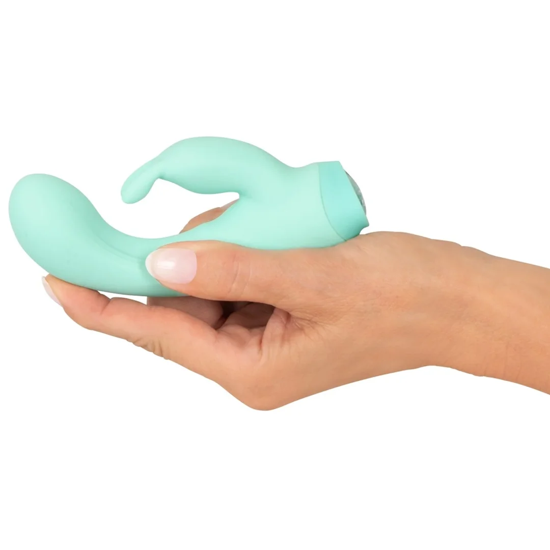 Cuties Mini Wibrator 4.G Zielony - 10 Trybow, Kompaktowy, USB — zdjęcie 8