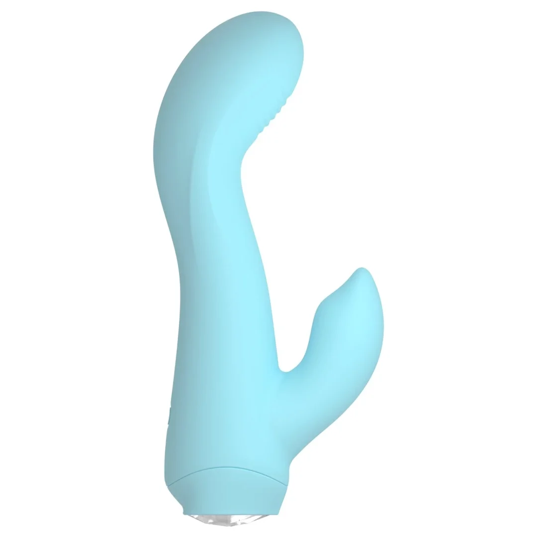 Cuties Mini Wibrator 4. Generacji 10 Trybow Niebieski 13,7 cm — zdjęcie 2