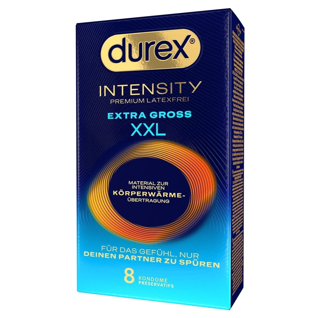 Durex Intensity Extra Large 61mm 8 szt. prezerwatywy bez lateksu — zdjęcie 2