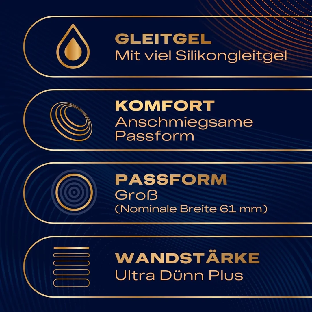 Durex Intensity Extra Large 61mm 8 szt. prezerwatywy bez lateksu — zdjęcie 3
