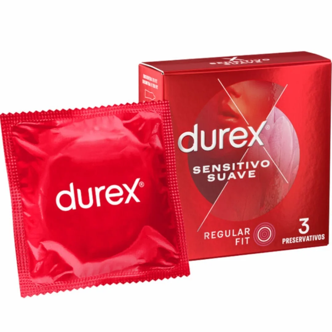 Durex Sensitive Soft prezerwatywy 3 szt. cienkie, anatomiczne, nawilżane — zdjęcie 3