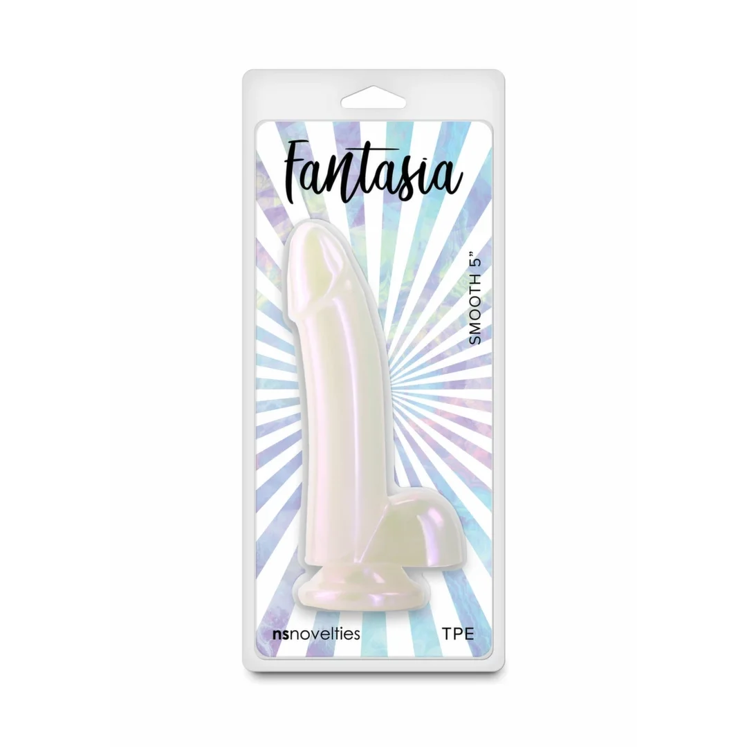 Fantasia Smooth 5 inch - model anatomiczny TPE, 12,7 cm, połysk — zdjęcie 3