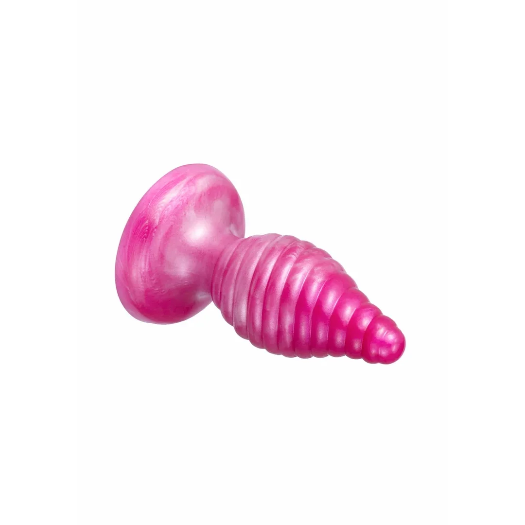 Fantasy Plug Cherry SILEXPAN® silikonowy, termoaktywny, rożowy — zdjęcie 3
