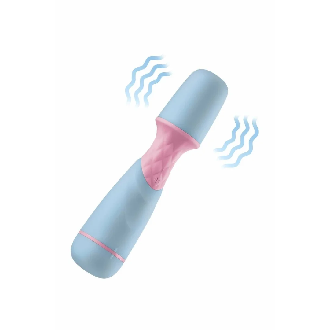FemmeFunn FFIX Wand Light Blue - kompaktowy masażer 10 trybow — zdjęcie 2