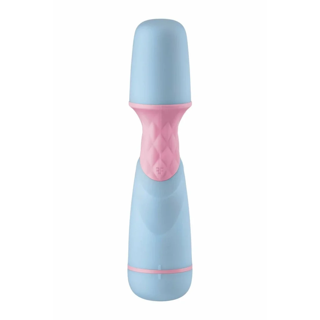 FemmeFunn FFIX Wand Light Blue - kompaktowy masażer 10 trybow — zdjęcie 3