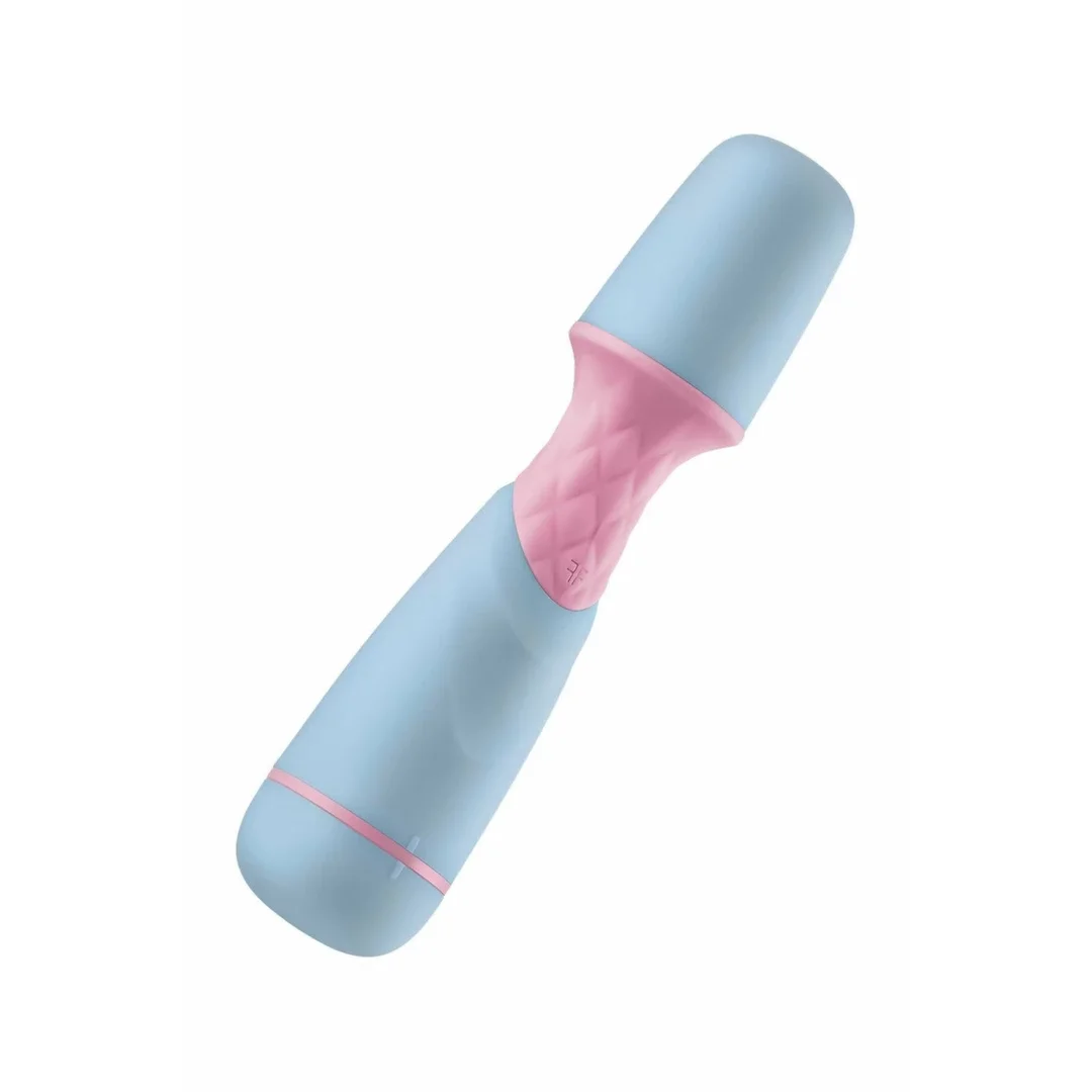 FemmeFunn FFIX Wand Light Blue - kompaktowy masażer 10 trybow — zdjęcie 5