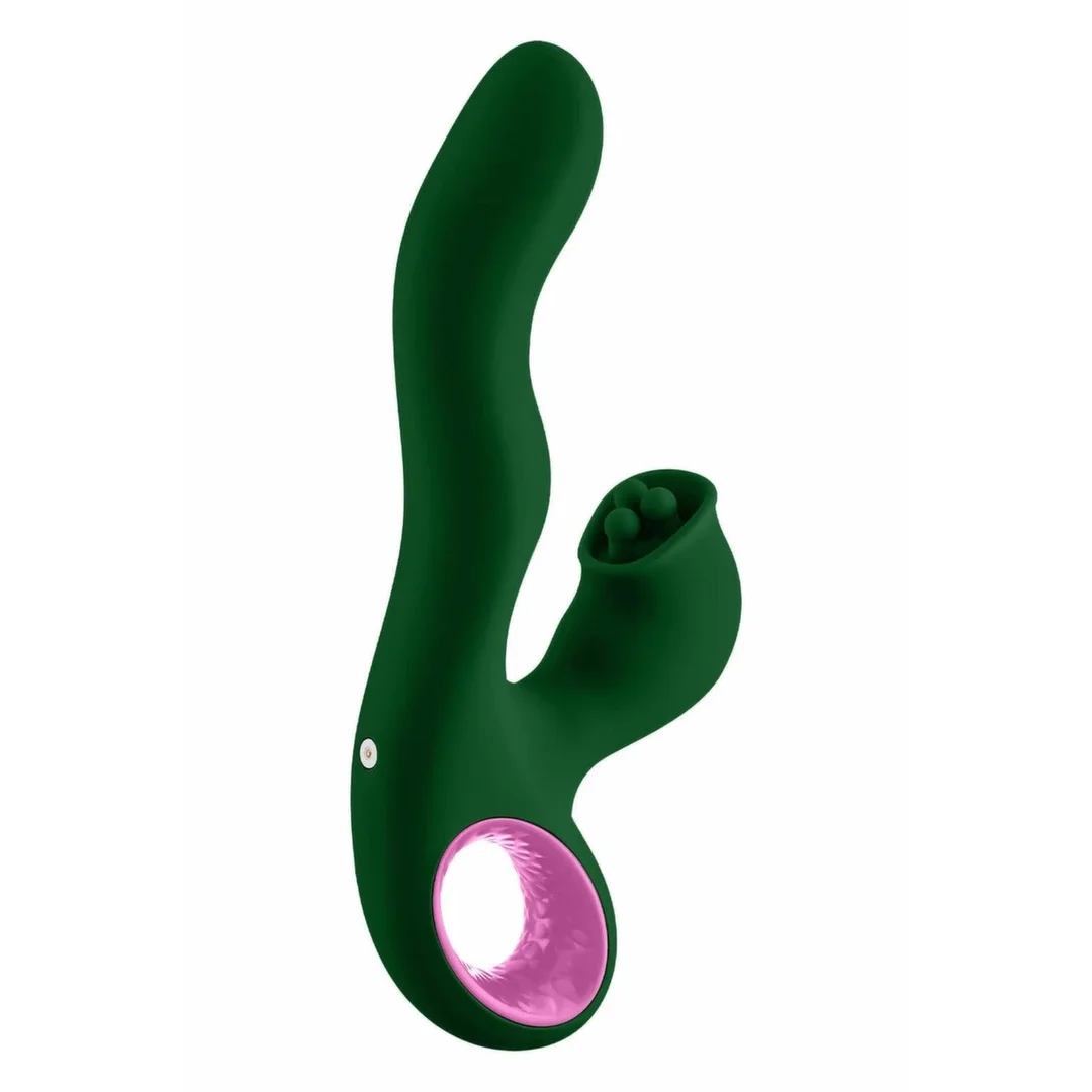 FemmeFunn Pallina Dark Green - zaawansowany masażer kulkowy, 11 trybow — zdjęcie 3