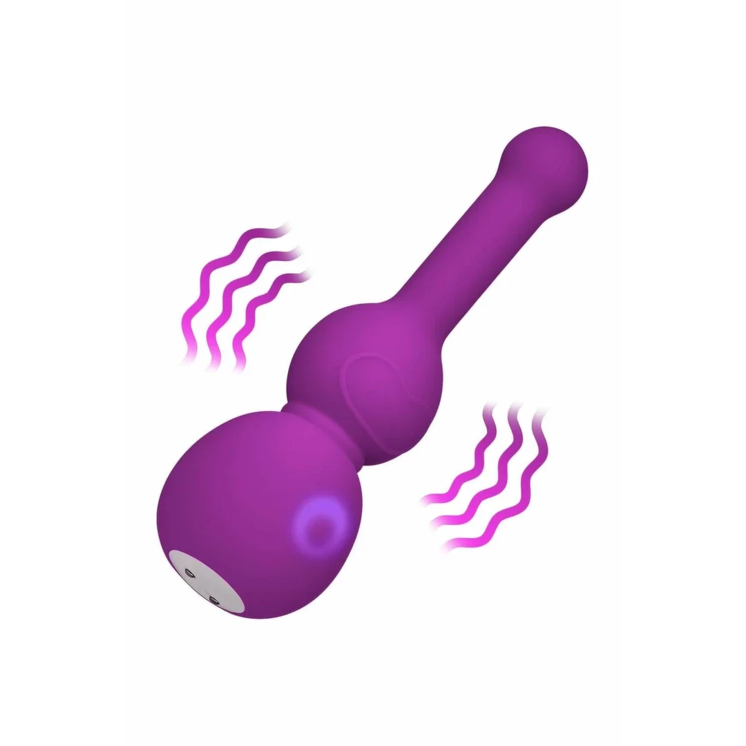 FemmeFunn Poly Massager Purple - kompaktowy masażer 7 trybow, fioletowy — zdjęcie 2