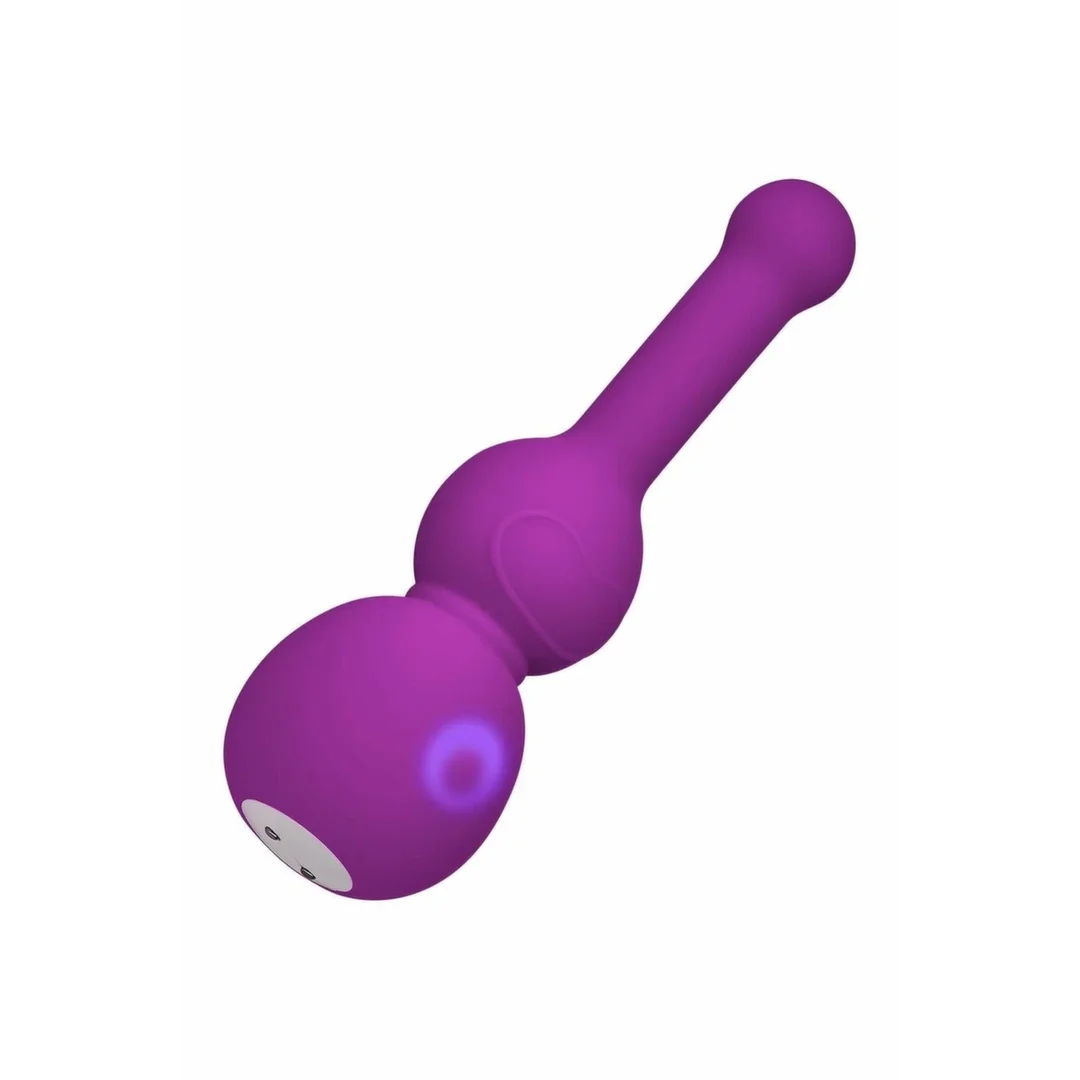 FemmeFunn Poly Massager Purple - kompaktowy masażer 7 trybow, fioletowy — zdjęcie 3