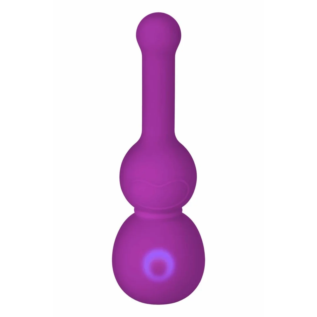 FemmeFunn Poly Massager Purple - kompaktowy masażer 7 trybow, fioletowy — zdjęcie 4