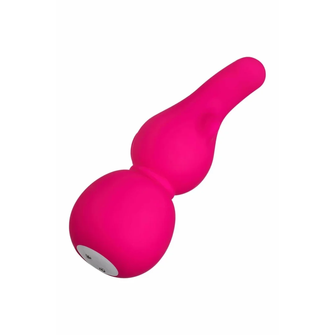 FemmeFunn Stubby Massager Pink - kompaktowy masażer 7 trybow, wodoodporny — zdjęcie 3