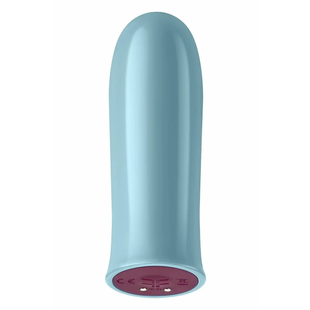 FemmeFunn Versa Bullet z nakładką T Sleeve Light Blue silikonowa 7 trybow — zdjęcie 3