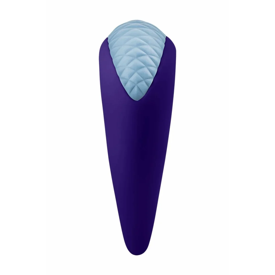 FemmeFunn Volea Dark Purple/Lt Blue - wibrujący masażer punktowy, 10 trybow — zdjęcie 4