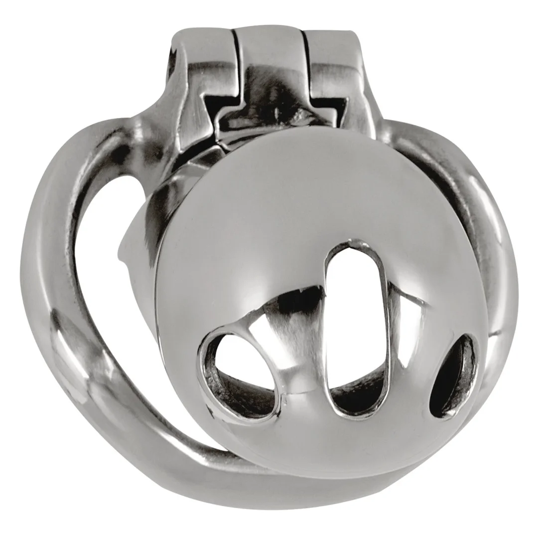 Fetish Collection Chastity Cage II metalowy system zabezpieczający 8,5 cm — zdjęcie 5