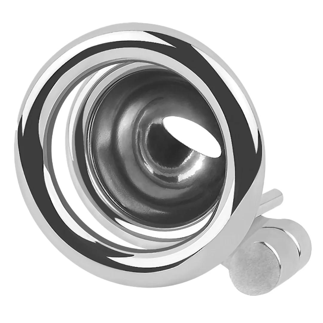 Fetish Collection Mini Cock Cage metalowy system zabezpieczający 4,3 cm — zdjęcie 5