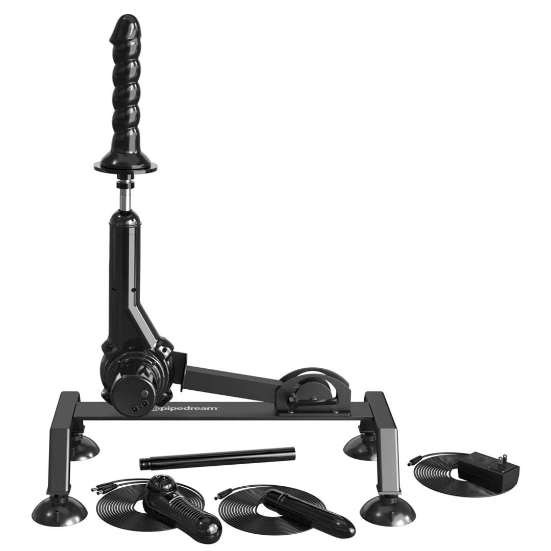 Fetish Fantasy Body Dock Pro - System pchający z pilotem, czarny — zdjęcie 5