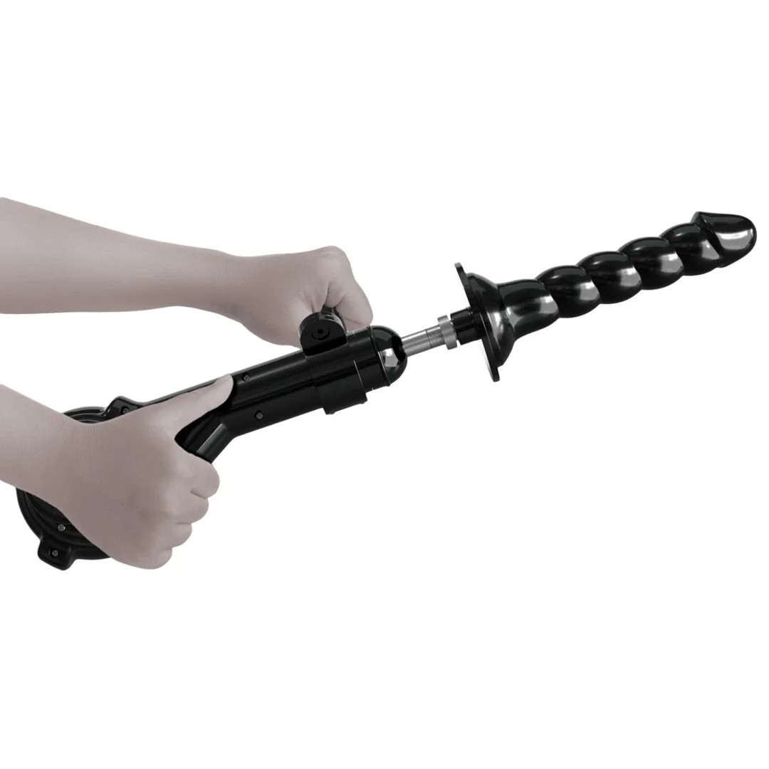 Fetish Fantasy Body Dock Pro - System pchający z pilotem, czarny — zdjęcie 7