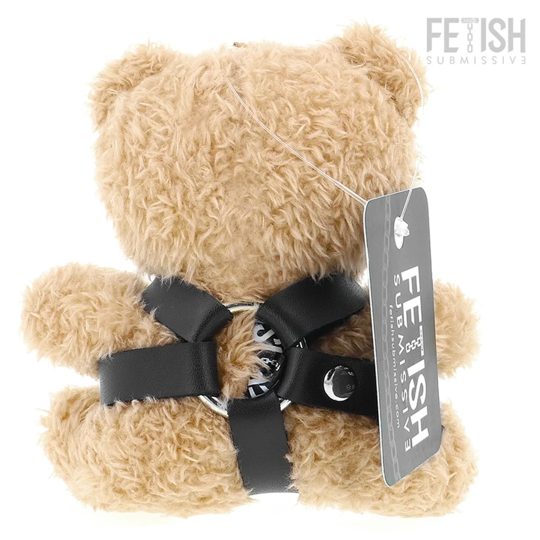 Fetish Submissive Bongo Teddy Bear Model 4 - kolekcjonerski pluszak z uprzężą — zdjęcie 3