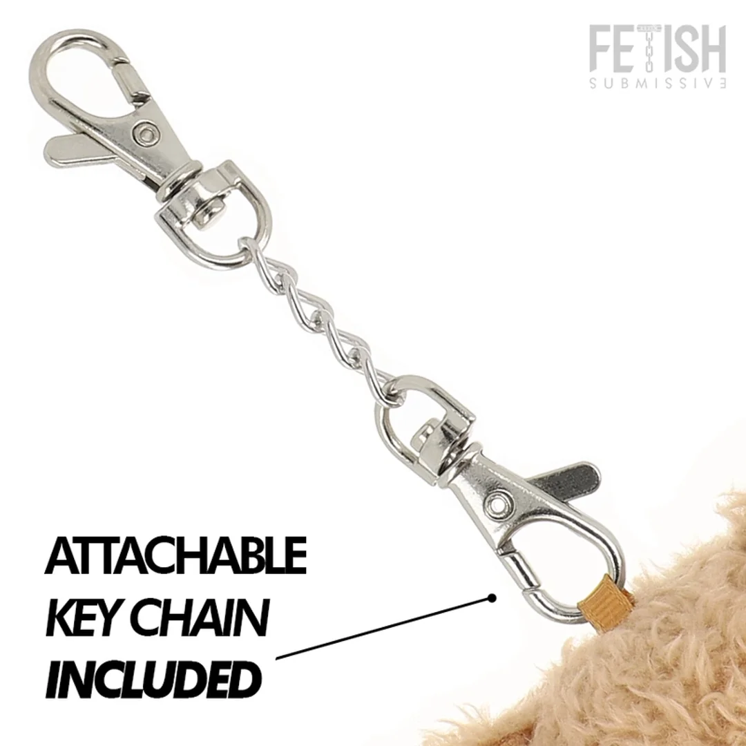 Fetish Submissive Bongo Teddy Bear Model 4 - kolekcjonerski pluszak z uprzężą — zdjęcie 6