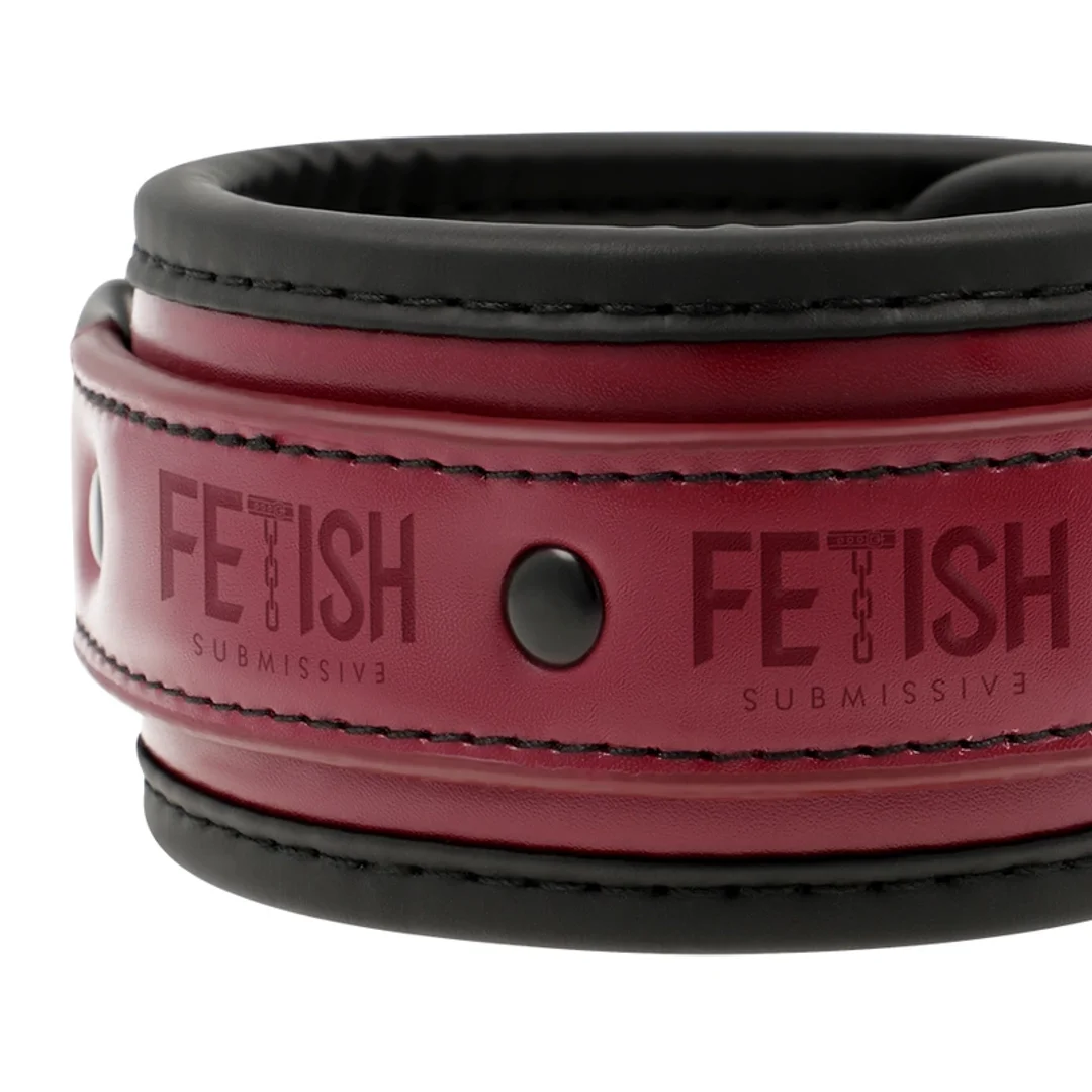 Fetish Submissive Dark Room - wegańskie kajdanki z neoprenową podszewką — zdjęcie 3
