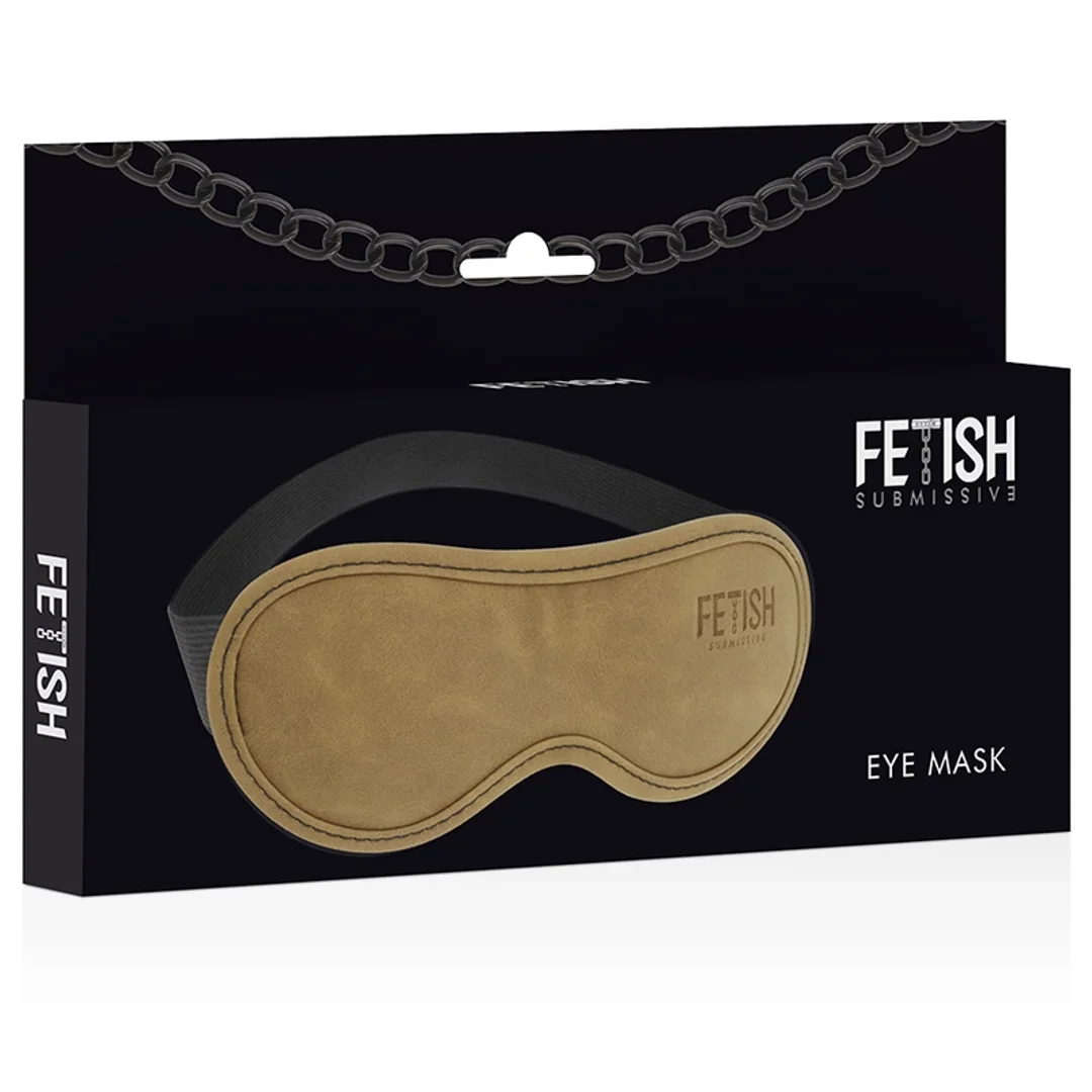 Fetish Submissive Origin maska z wegańskiej skory z neoprenową podszewką — zdjęcie 4