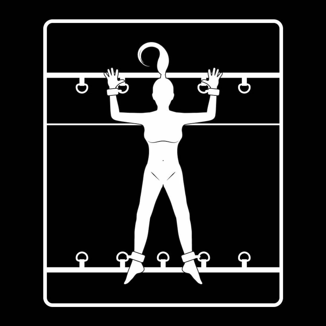 Fetish Submissive Zestaw Pasow Łożkowych z Neoprenową Podszewką — zdjęcie 2