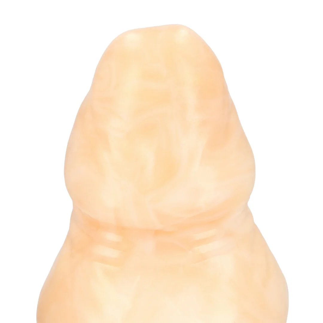 Fiction Cock Golden Alien Invader silikonowy model anatomiczny złoty — zdjęcie 6