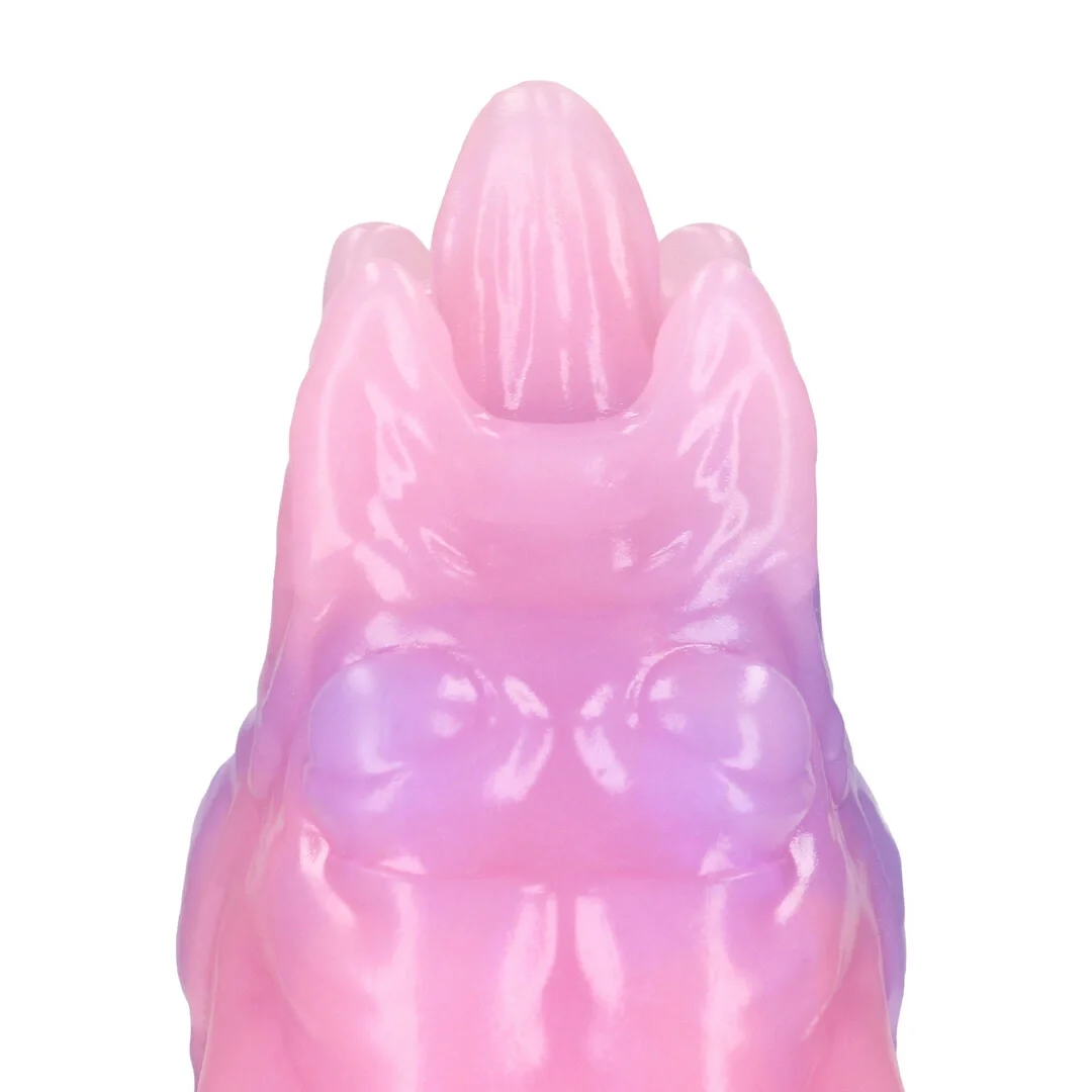 Fiction Cock Rainbow Invader silikonowy model anatomiczny tęczowy — zdjęcie 6