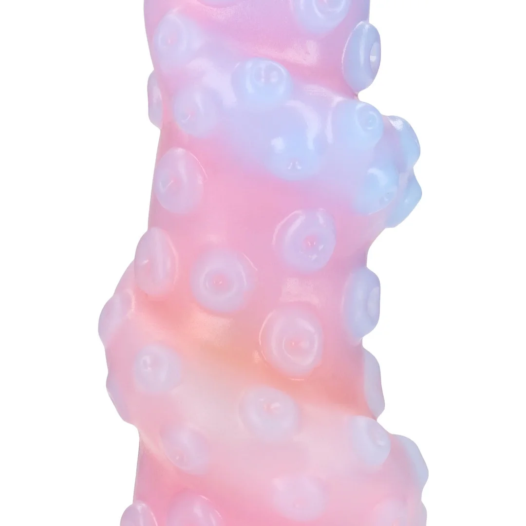 Fiction Cock Rainbow Kraken silikonowy korek anatomiczny tęczowy — zdjęcie 5